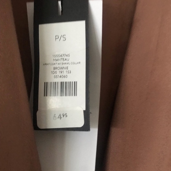 Dynamite Tan Blush Belted Jacket - Picture 2 of 4